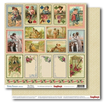 Double-Sided Paper (12*12 – 190gsm) Holiday Romance Day – Dream , 10 Sheet Pack