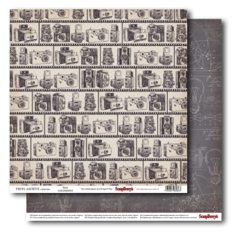 Double-sided Paper Set Photo Archive - Zoom (12*12–190GSM), 10 Sheet Pack