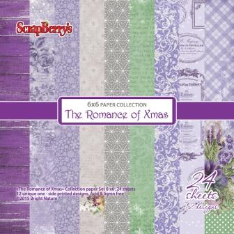 The Romance of Xmas-Paper Set 6x6 190gsm (24 sheets per pack)