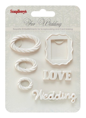 Set of polymer items Wedding 3