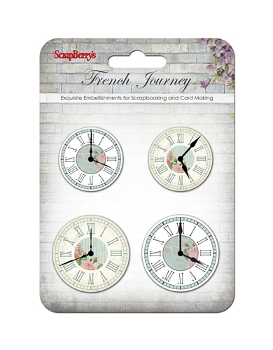 Set of clock «French journey»