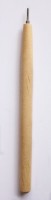 Quilling tool with wooden handle