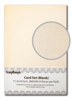 Blank Cards 11.5x16.5cm 280GSM (5 Pieces per Pack) (clr 50)