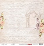 Single-sided Paper Set (12*12-190GSM) Juliet - Juliet ,1 Sheet, Sold in Multipack of 10
