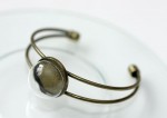 Bracelet with glass decoration 20mm
