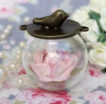 Pendantball with bird 20mm
