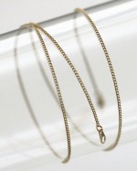 Bronze coloured chain 50 cm