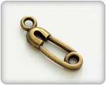 Charms set Pin, 10 pcs