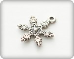 Charms set Sowflake 18*21mm, 10 pcs