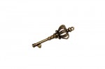 Metal charms set ROYAL KEY 19*57mm, 5pcs
