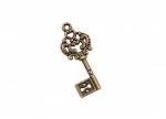 Metal charms set VINTAGE KEY 29*12mm, 10pcs, bundle
