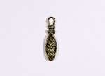 Metal charms set ORIENTAL VASE 38*10mm, 10pcs, bundle