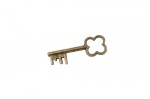 Metal charms set SMALL KEY 13*33mm, 10pcs, bundle
