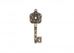 Metal charms set BIG IMPERIAL KEY 60*22mm, 5pcs, bundle