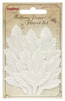 Set of Leaves (7 Pieces per pack) Cedar White
