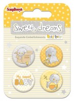 Set of (metal) embellishments №4 Sweet dreams
