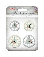 Set of clock «French journey»