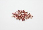 Brads, 50 pcs, red