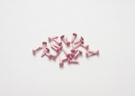 Brads, 50 pcs, pink