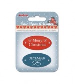 Set of metal embellishments Once upon a Winter 3, 2 pcs