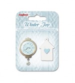 Set of metal embellishments Winter Joy 1
