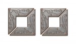 Set of openwork parts, antique bronze